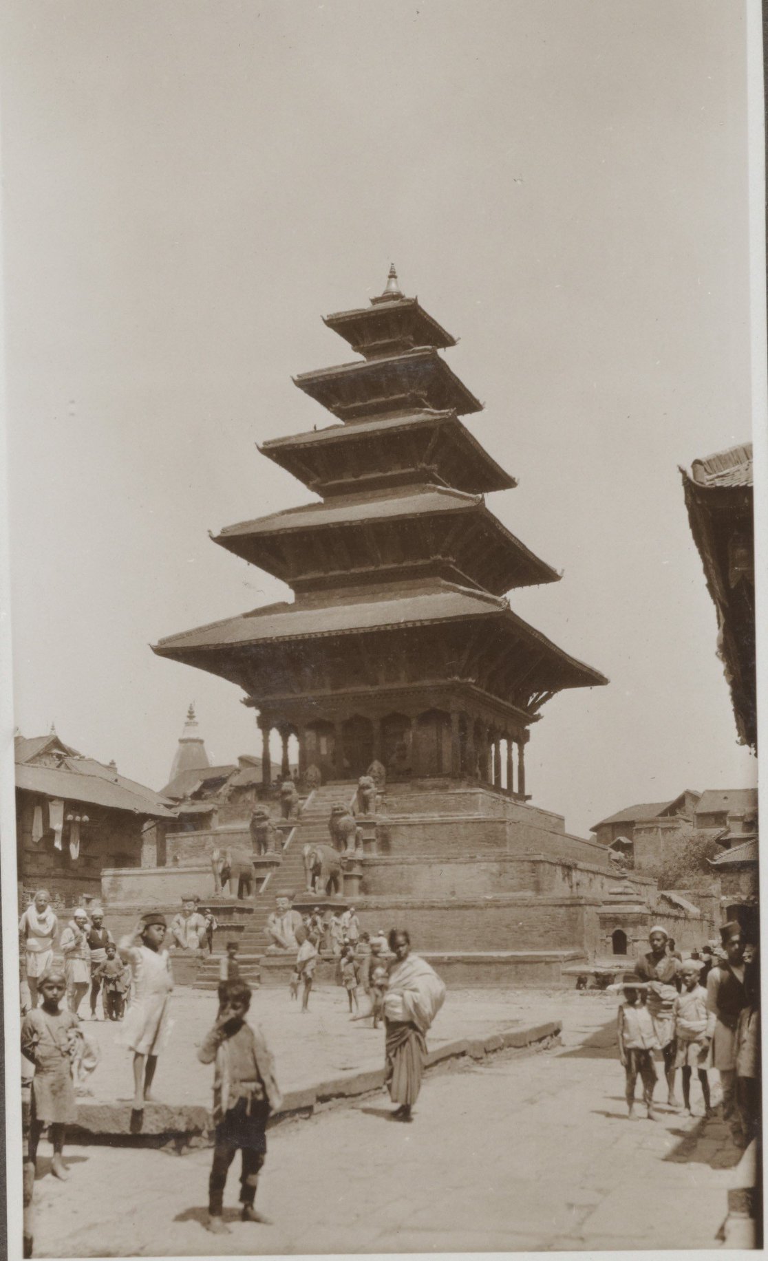 Nyatapola Temple 1932-34 image