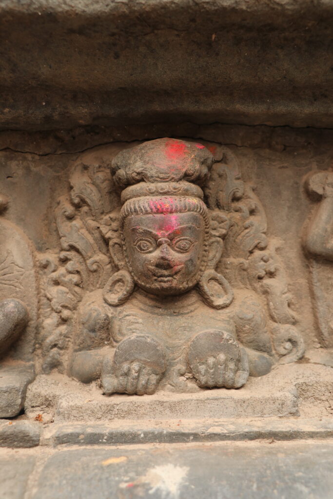 An icon of Rahu