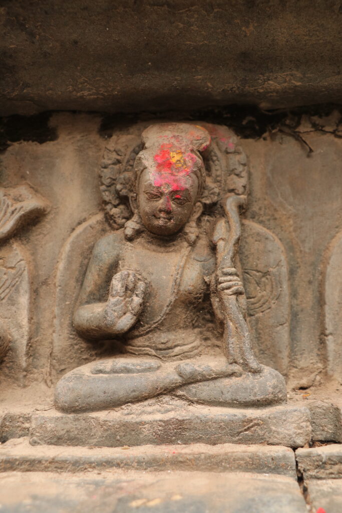 An icon of Budha (the son of Tara and Chandrama)