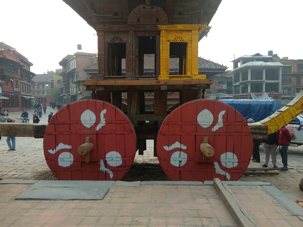 Making of Bhairava Chariot