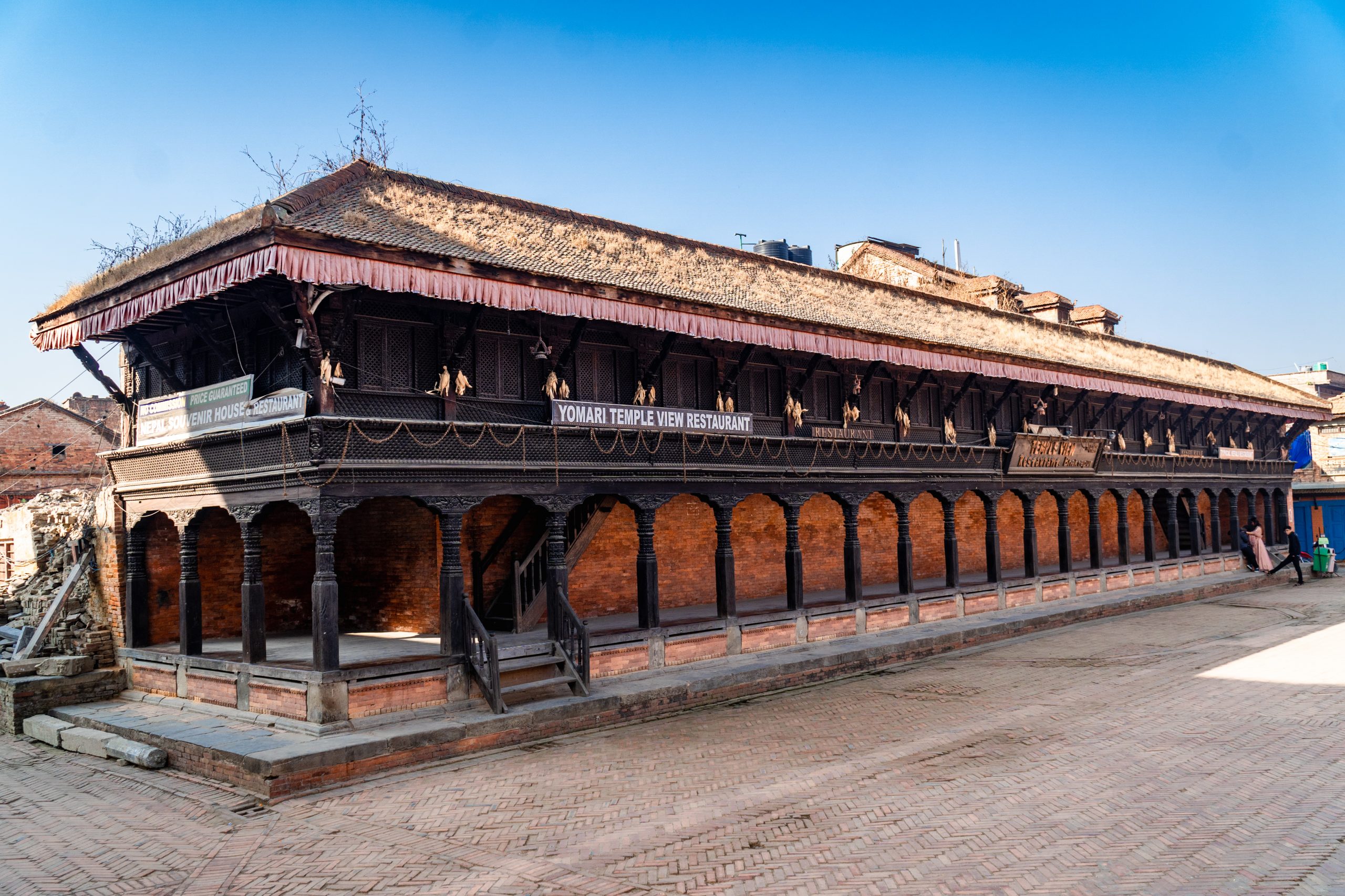 Yetachapari; the long inn of Bhaktapur Durbar Square image