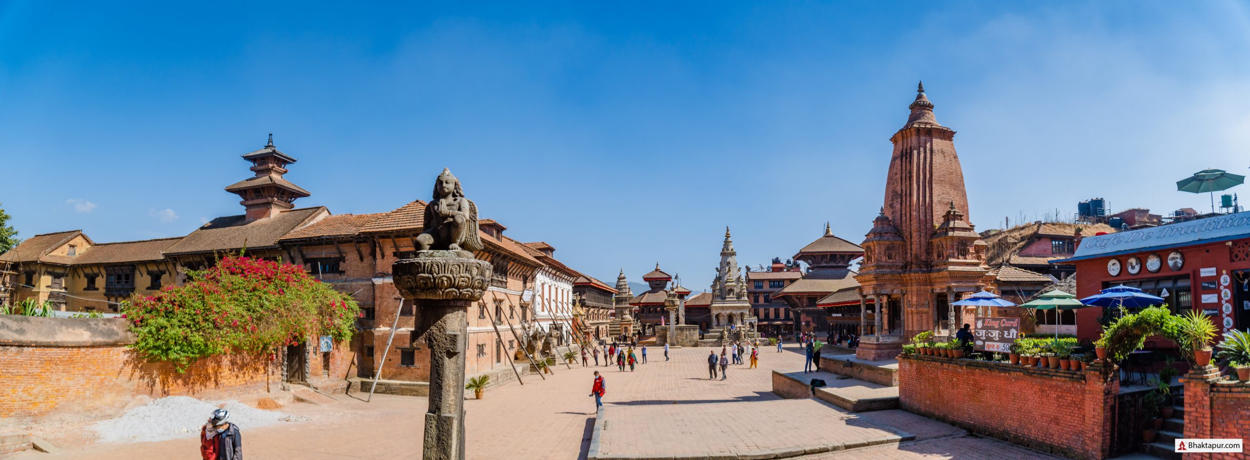 Bhaktapur Durbar Square Panorama image