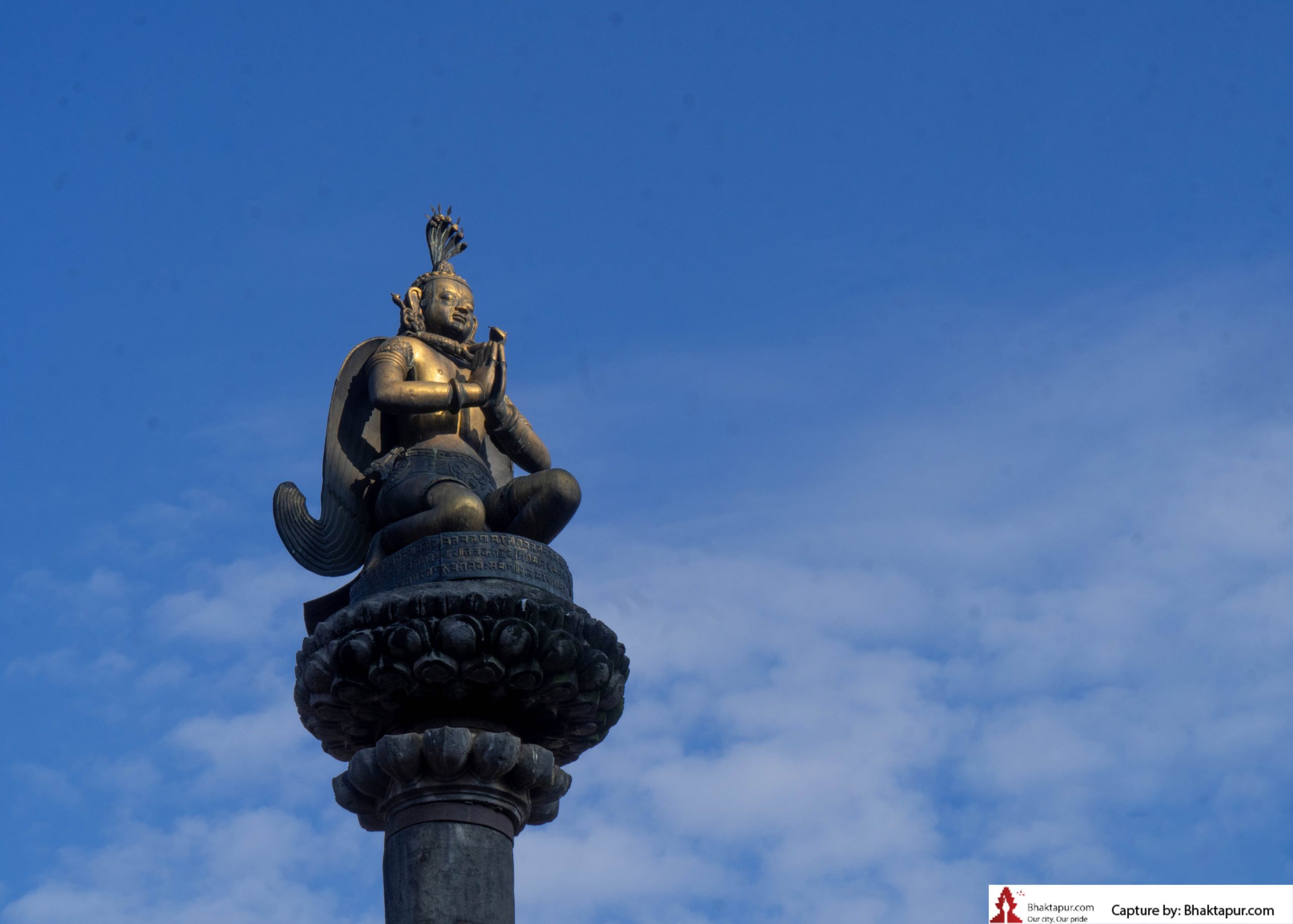 Idol of Garuda- Dattatraya image