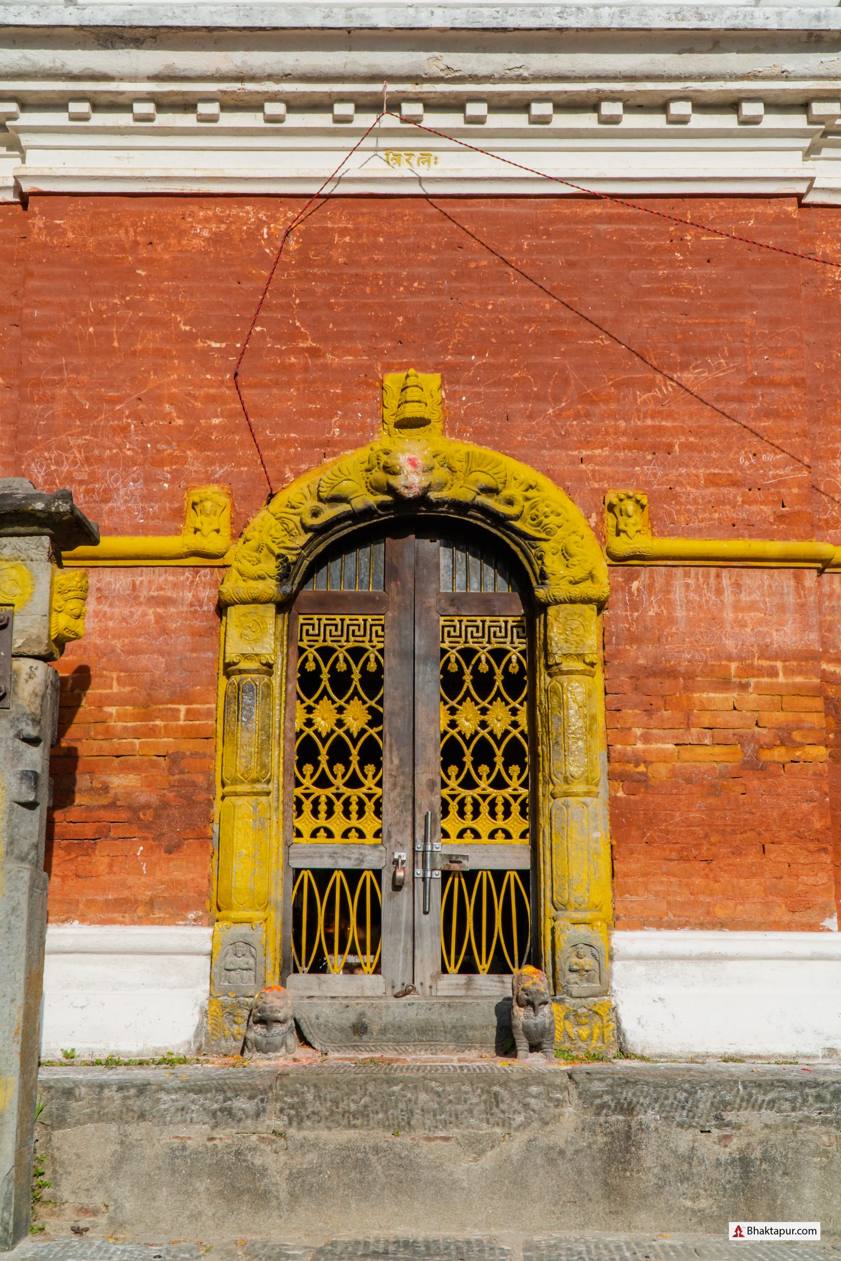 Door of Mahamanjushree temple (Saraswatisthan temple) image