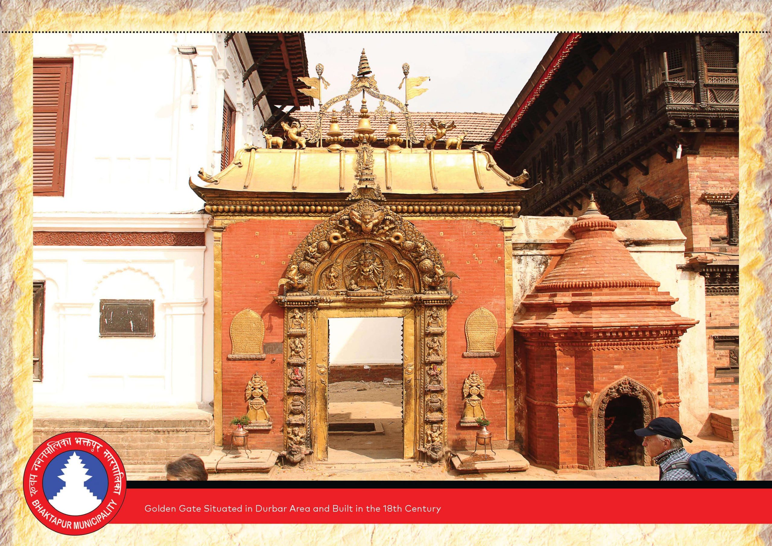 Golden Gate of Bhaktapur Durbar Square image