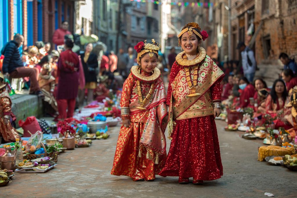 Ihi ceremony; the mock marriage | Bhaktapur.com