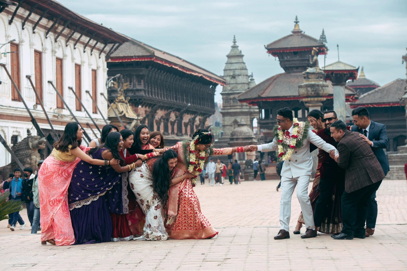 Wedding Photoshoot in Bhaktapur Durbar Square: Capture Timeless Love in Nepal’s Living Heritage image